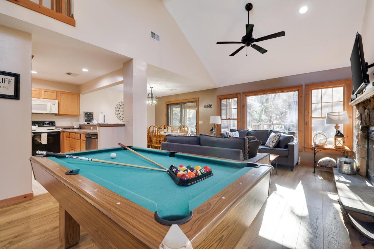 Pocono Mountain Home , Hot Tub- 1 Mile To Skiing! Таннерсвилл Экстерьер фото